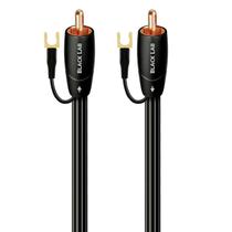 Cabo de áudio AudioQuest Black Lab RCA 5m Preto Cabo de áudio AudioQuest Black Lab RCA 5m Preto
