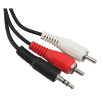 Cabo De Áudio Auxiliar Estereo P2 3.5mm X 2 Rca 1,5 Mts Cabo De Áudio Auxiliar Estereo P2 3.5mm X 2 Rca 1,5 Mts