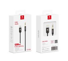 Cabo de Áudio Auxiliar P2 Compativel com IPhone 1 Metro Fancy CY04