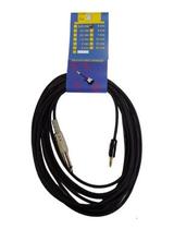 Cabo de áudio auxiliar P2 Estéreo x P10 mono(1,5 mts) - JJF