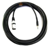 Cabo de Áudio Blindado Canon XLR Macho P2 Estéreo 4 Metros