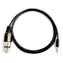 Cabo de Áudio Blindado Live XLR Fêmea P3 Tripolar 2 Metros Cabo de Áudio Blindado Live XLR Fêmea P3 Tripolar 2 Metros