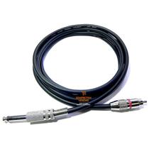 Cabo de Áudio Blindado RCA Macho P10 Mono 7 Metros