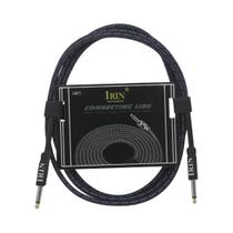 Cabo De Áudio Com Plugue De 6,5mm Para Guitarra Elétrica E Baixo IRIN, Cabo Sem Ruído De 3M, 6M, 10M