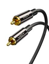 Cabo de áudio digital coaxial VIOY 2PACK (1m) RCA macho para macho