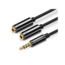 Cabo De Áudio Divisor Ugreen P3/2 P2 3,5mm Headset Ps4