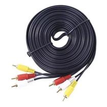 Cabo de audio e video av rca 20 metros
