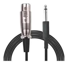 Cabo De Audio E Video Para Microfone P10 - 3M Tomate Mcb-014 Cabo De Audio E Video Para Microfone P10 - 3M Tomate Mcb-014