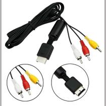 Cabo de Áudio e Vídeo para Playstation PS1, PS2 e PS3 - 2 Metros Cabo de Áudio e Vídeo para Playstation PS1, PS2 e PS3 - 2 Metros