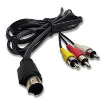 Cabo De Audio E Video S-video Mini Din Rca 1,80m 10 Pinos