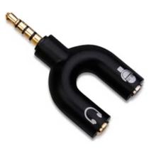 Cabo de áudio e video Splitter P3 Headset Fone Microfone P2 Cabo de áudio e video Splitter P3 Headset Fone Microfone P2