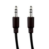 Cabo de Áudio Evus C-042 P2 para P2 Estéreo 3,5mm com 1 Metro Niquelado