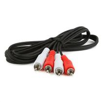 Cabo De Audio Evus C-092 2 Rca + 2 Rca Macho 4Mm 1,5M Cabo De Audio Evus C-092 2 Rca + 2 Rca Macho 4Mm 1,5M
