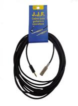 Cabo de áudio Extensor P2 Estéreo x J2 (fêmea) 5 mts - JJF