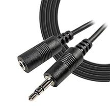 Cabo de áudio ImbaPrice 3,5 mm macho para fêmea 7,62 m de comprimento Cabo de áudio ImbaPrice 3,5 mm macho para fêmea 7,62 m de comprimento