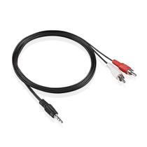 Cabo de áudio Jexon Stereo Mini 3,5 mm para RCA duplo 1,8 m