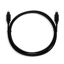 Cabo de Áudio Óptico Toslink 1,8 Metros Preto WI291 - Multilaser - Multilaser Cabo de Áudio Óptico Toslink 1,8 Metros Preto WI291 - Multilaser - Multilaser