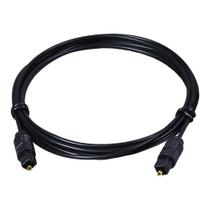 Cabo de Áudio Óptico Toslink Aquário TSK20 Digital 2M para Equipamentos de Som e Home Theater