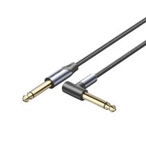 Cabo de Audio P10 p/ Guitarra Teclado 3m Metro 90º Vention