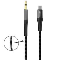 Cabo de Audio P2 Adaptador Tipo Type C Reforçado Premium