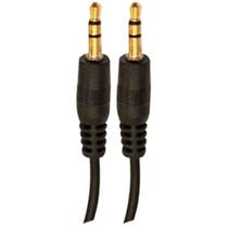 Cabo de Audio P2XP2 Estereo 1,0M Preto