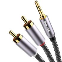 Cabo de áudio RCA para 3,5 mm DUKABEL Top Series 2,4 m/8 pés
