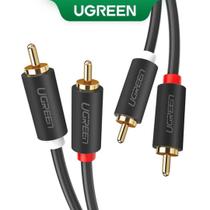 Cabo de áudio RCA Ugreen 2mts 2RCA A 2 Macho'