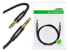 Cabo De Áudio Ugreen Av112 P2 3.5mm Macho 1m Preto