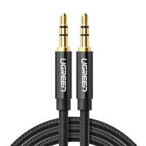 Cabo De Áudio Ugreen Av112 P2 P2 3.5mm Macho 1m Preto
