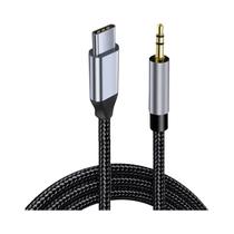 Cabo De Áudio USB Tipo C Para Aux De 2m De Alta Qualidade Para iPhone 16 15 pro Max Samsung S24 Fone Cabo De Áudio USB Tipo C Para Aux De 2m De Alta Qualidade Para iPhone 16 15 pro Max Samsung S24 Fone