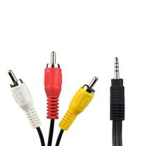 Cabo De Audio-video Evus C-063 3 Rca + P2 1,8m Cabo De Audio-video Evus C-063 3 Rca + P2 1,8m