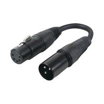 Cabo De Áudio XLR De 3 Pinos Para 5 Pinos Macho Para Fêmea Para Conector De Iluminação De Palco DMX Cabo De Áudio XLR De 3 Pinos Para 5 Pinos Macho Para Fêmea Para Conector De Iluminação De Palco DMX