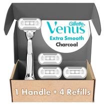 Cabo de Barbear Gillette Venus Extra Smooth com 4 Lâminas e Recargas