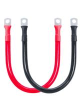Cabo de bateria ECO-WORTHY 2AWG com terminais de 5/16" de 30 cm