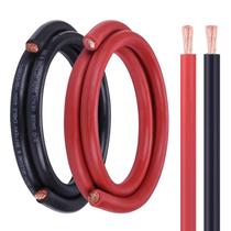 Cabo de Bateria Geosiry 2/0 AWG 3m Vermelho e Preto Cobre Cabo de Bateria Geosiry 2/0 AWG 3m Vermelho e Preto Cobre