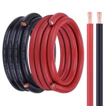 Cabo de Bateria Geosiry 2/0 Gauge 6,1m Vermelho e Preto de Cobre Cabo de Bateria Geosiry 2/0 Gauge 6,1m Vermelho e Preto de Cobre