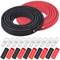 Cabo de Bateria iGreely 1/0 AWG 18m Terminal de Cobre 5/16" 3/8" Cabo de Bateria iGreely 1/0 AWG 18m Terminal de Cobre 5/16" 3/8"