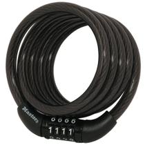 Cabo de bloqueio de bicicleta Master Lock 8143D preto 1,2 m x 8 mm