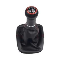 Cabo De Câmbio Manual De 5 Velocidades Em Couro Para Volkswagen Golf Polo Passat Cabrio, Manopla MT Cabo De Câmbio Manual De 5 Velocidades Em Couro Para Volkswagen Golf Polo Passat Cabrio, Manopla MT