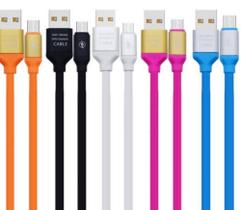 Cabo de Carga Rápida Revestido Emborrachado USB Para V8, TIPO-C Cabo de Carga Rápida Revestido Emborrachado USB Para V8, TIPO-C