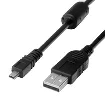 Cabo de carregador de dados de transferência de câmera USB para Nikon Coolpix