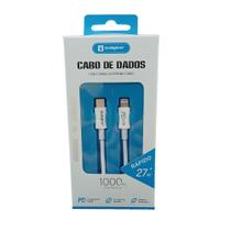 Cabo de Carregador Tipo C e Lightning 27W Sumexr - SX-B113-CL Cabo de Carregador Tipo C e Lightning 27W Sumexr - SX-B113-CL