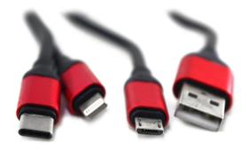 Cabo De Carregador Type-C 1.2M Rápido 3 Em 1 Multifunções Cabo De Carregador Type-C 1.2M Rápido 3 Em 1 Multifunções