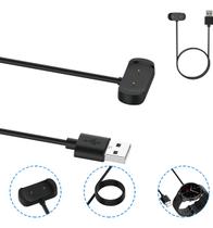 Cabo De Carregador Usb Amazfit Bip U Gtr2 Gts2 Zepp E Z Cor Preto
