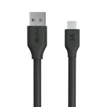 Cabo De Carregamento 1Hora Usb 2.0 A/C 3A Macho 1M Preto