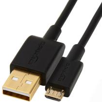 Cabo de Carregamento Amazon Basics USB-A para Micro USB - 3 Pés (1m) - 5 Unidades