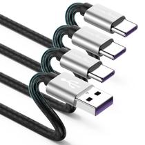 Cabo de carregamento CyvenSmart USB C Type Fast Charge 3A 10 pés Cabo de carregamento CyvenSmart USB C Type Fast Charge 3A 10 pés