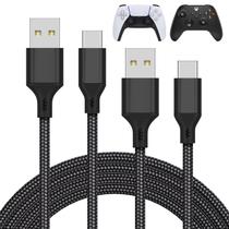 Cabo de carregamento do carregador para PS5, Xbox Series X/S, Switch