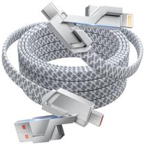 Cabo de Carregamento IDISON 4 em 1 5 ft 66W USB-C Rápido