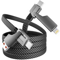 Cabo de carregamento IDISON 4 em 1 de carregamento rápido 65W para iPhone Cabo de carregamento IDISON 4 em 1 de carregamento rápido 65W para iPhone